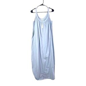 NWT Stitchdrop Cocoon Balloon Maxi Dress Women's S Oversized Harem Style Cotton